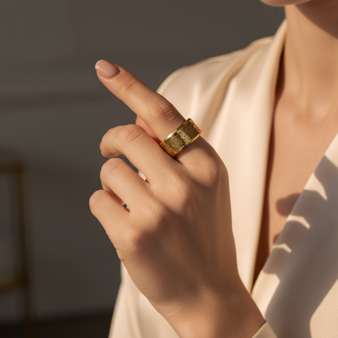 Shahada Gold Ring
