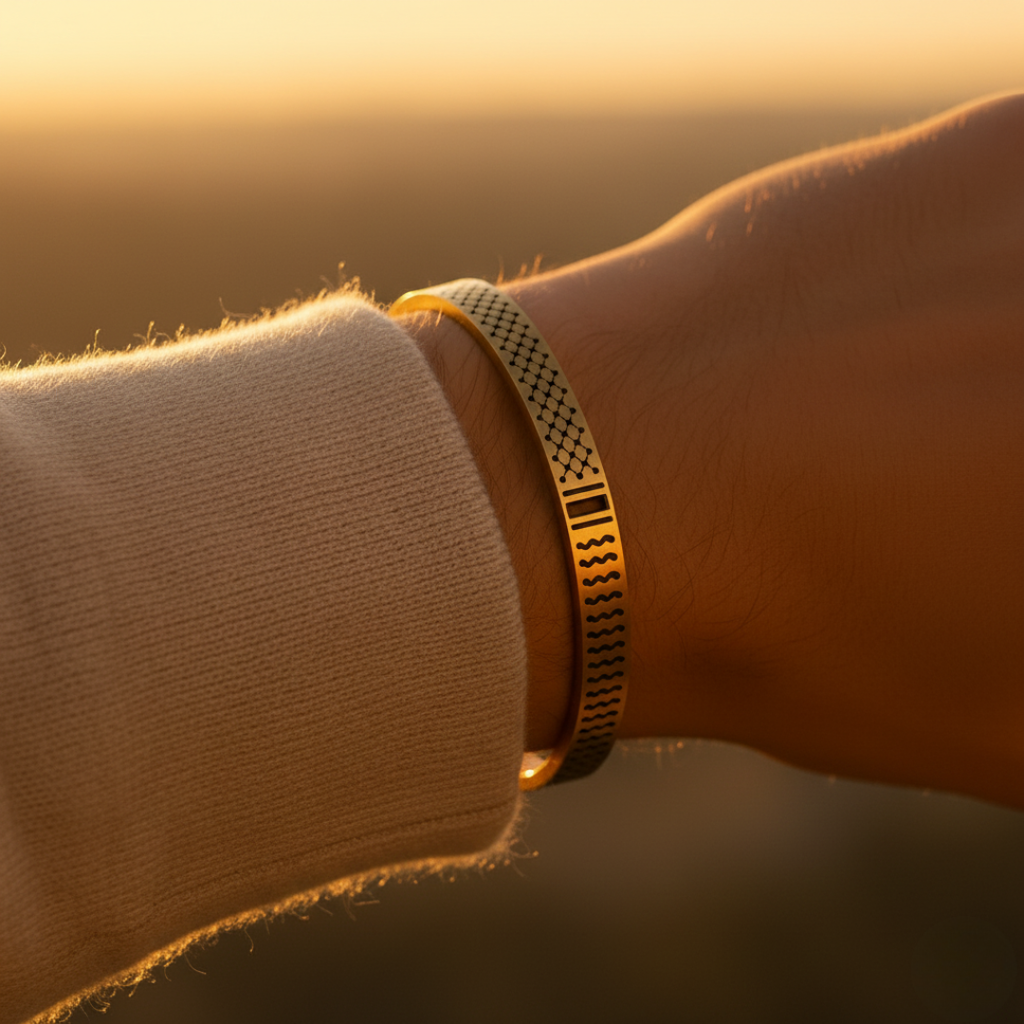Keffiyeh Cuff