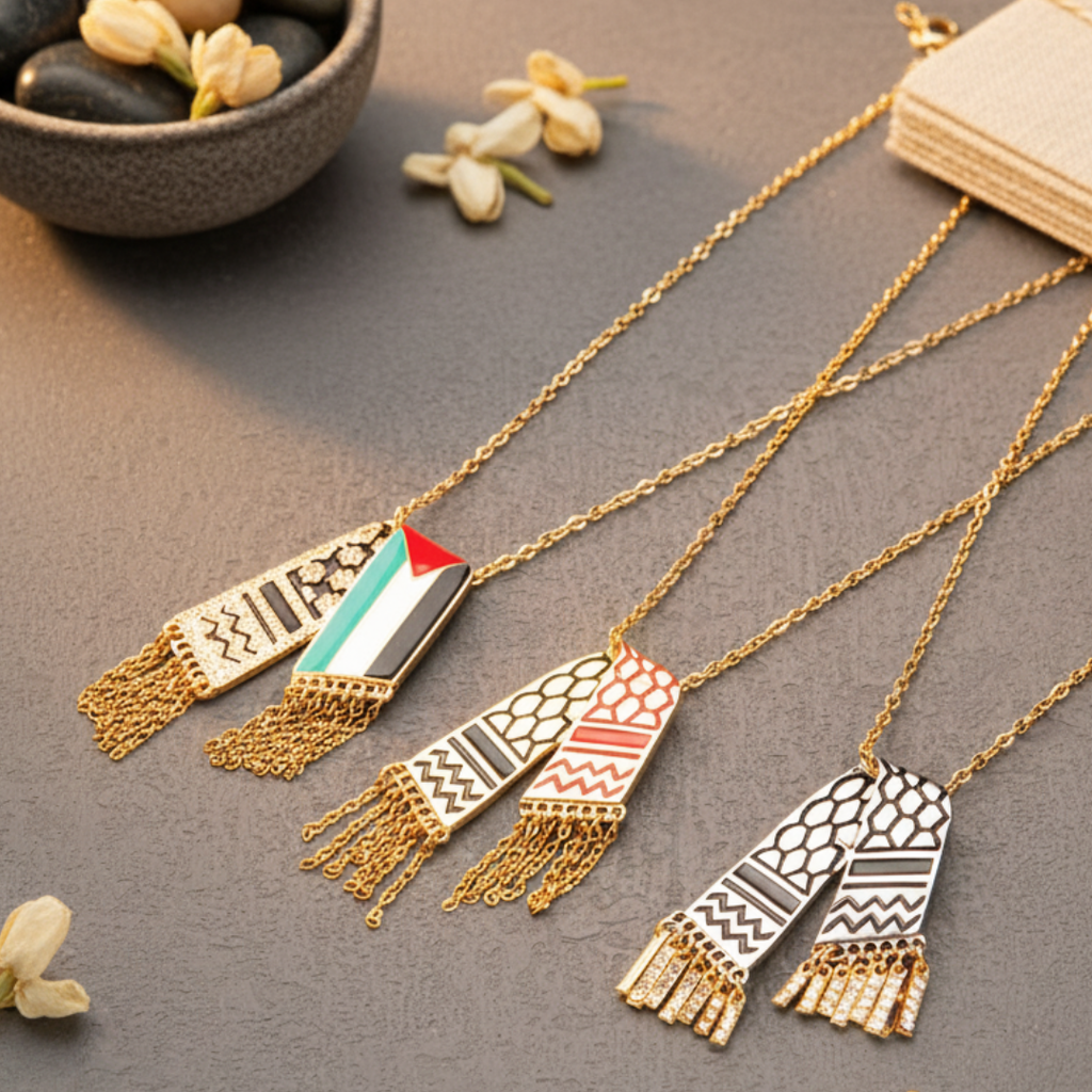 Keffiyeh Necklace