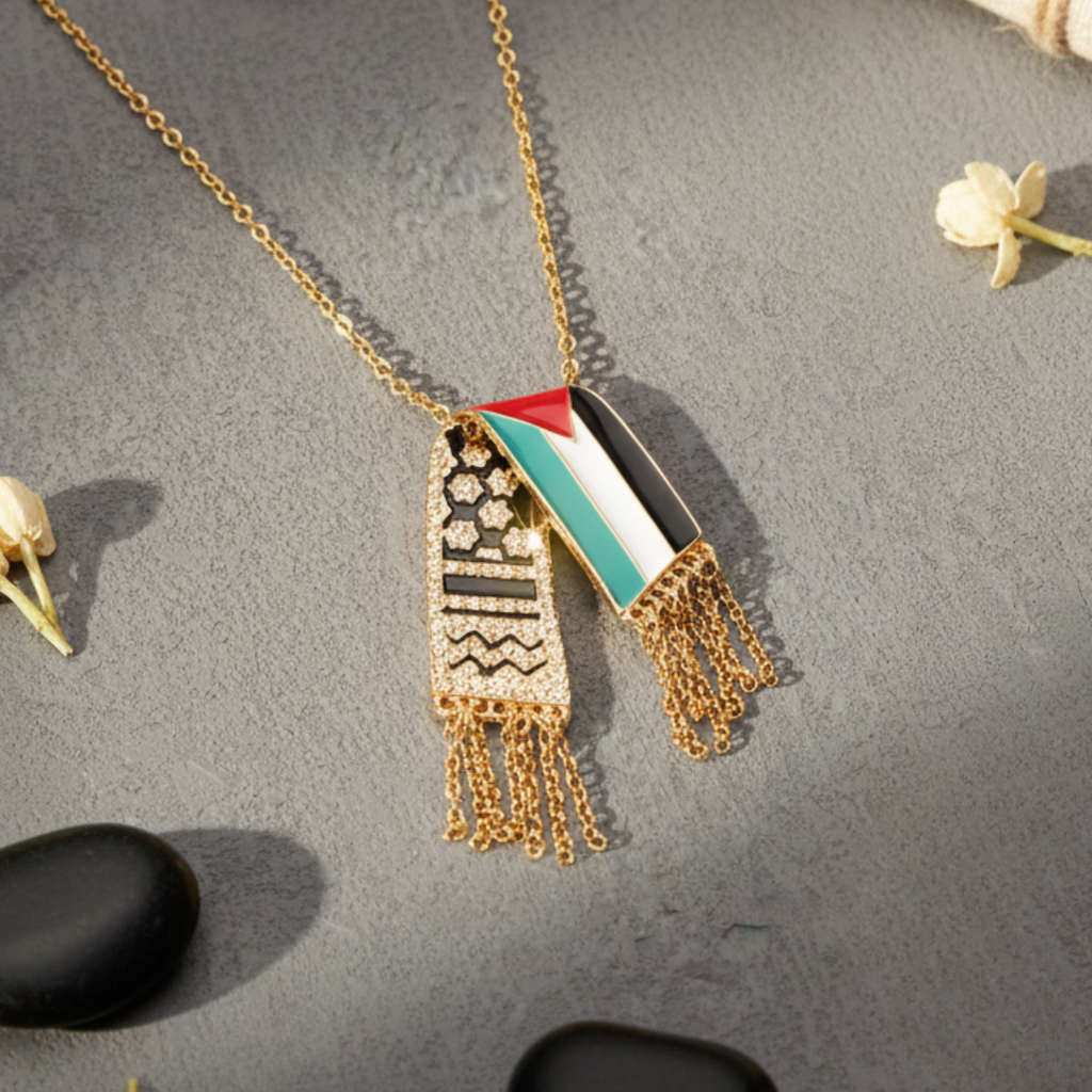 Keffiyeh Necklace