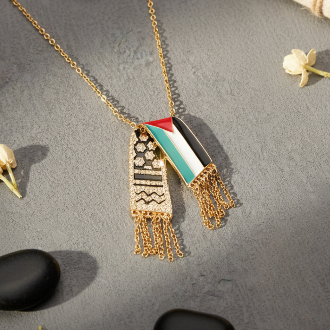Keffiyeh Necklace