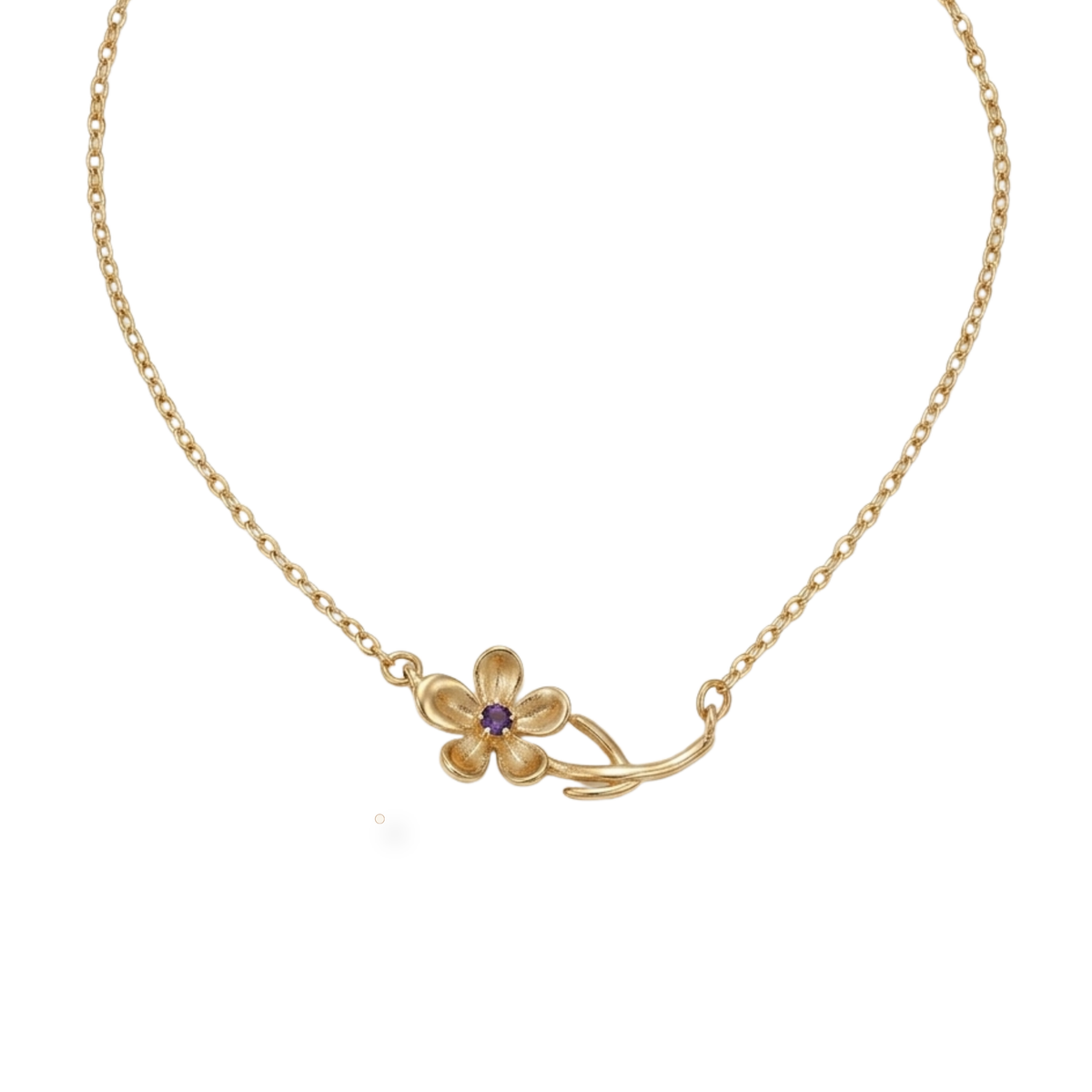 Mini Bloom Birth Flower Necklace