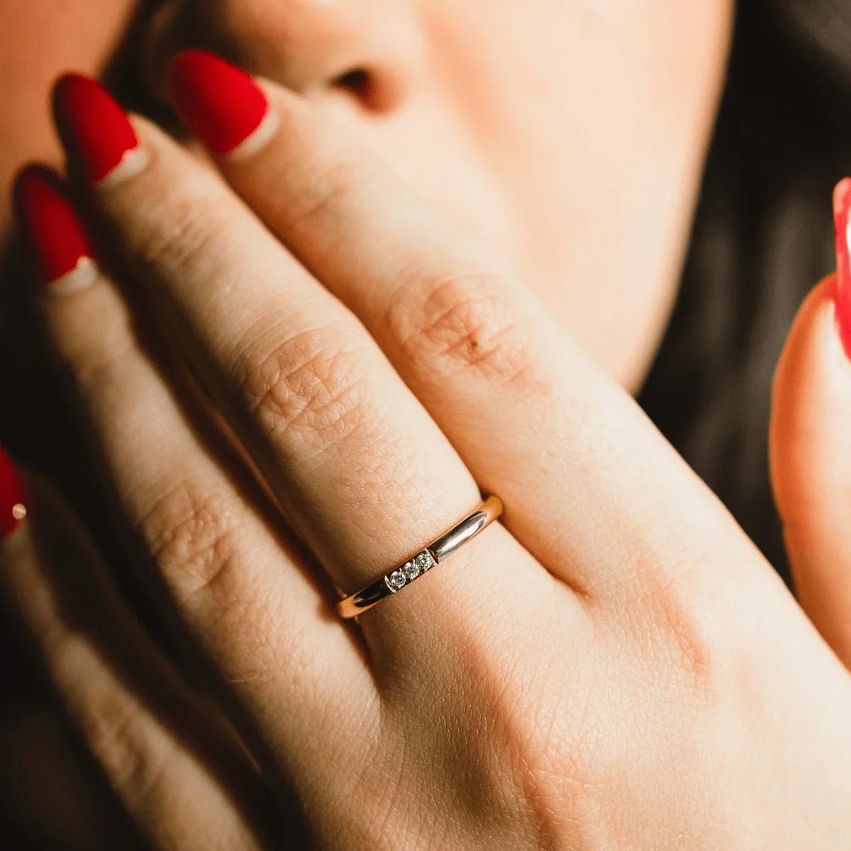 Noor Trio Ring
