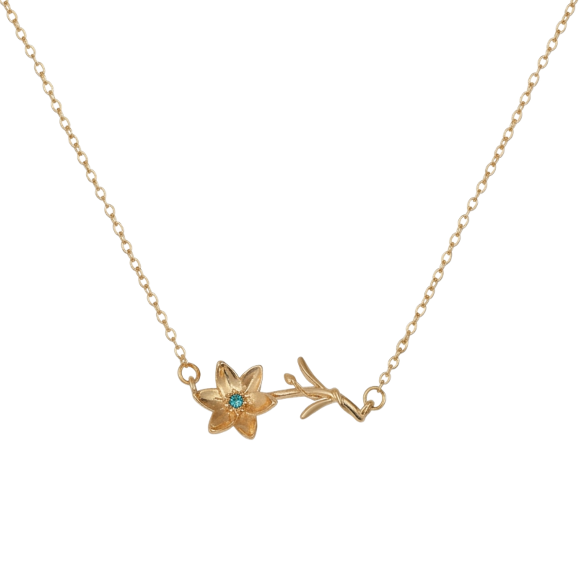 Mini Bloom Birth Flower Necklace