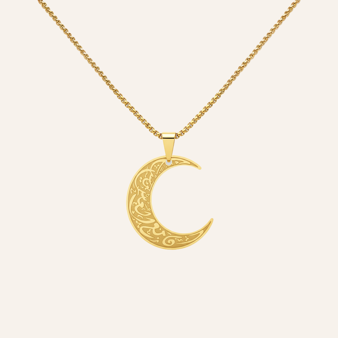 Celestia Crescent Necklace
