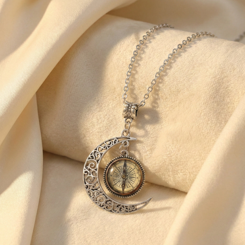 Noor Crescent Necklace