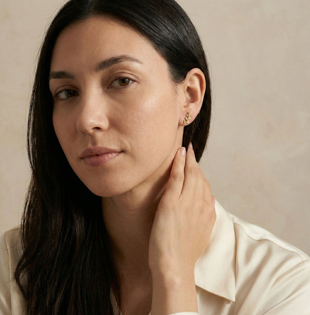 Sakinah Leaf Earrings