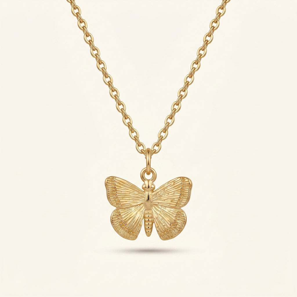 Butterfly Pendant Necklace