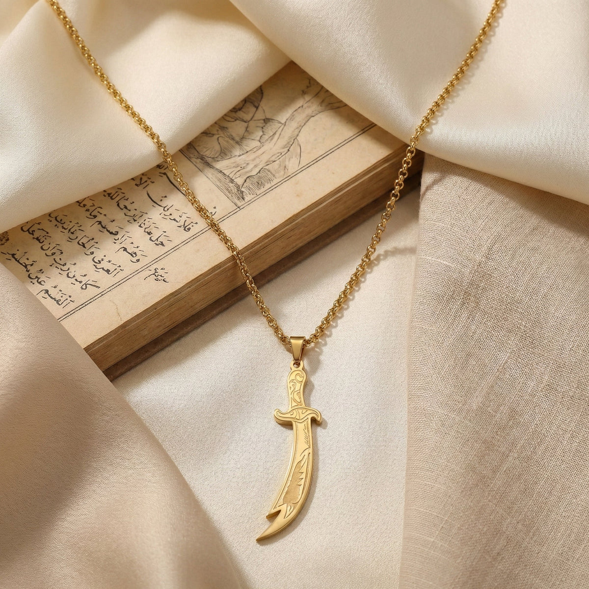 Lion's Blade Necklace