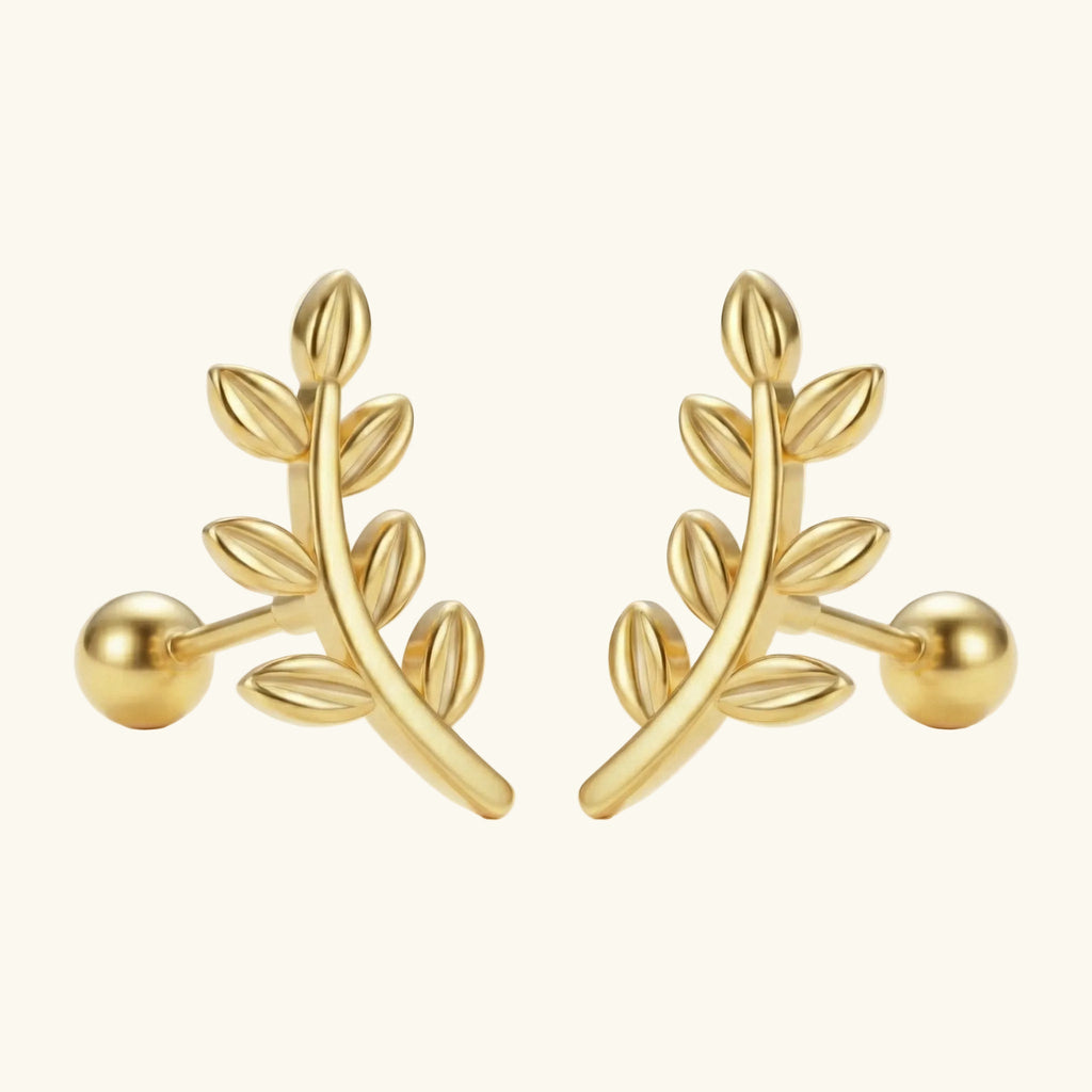 Sakinah Leaf Earrings
