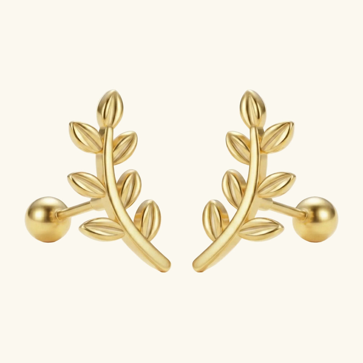 Sakinah Leaf Earrings