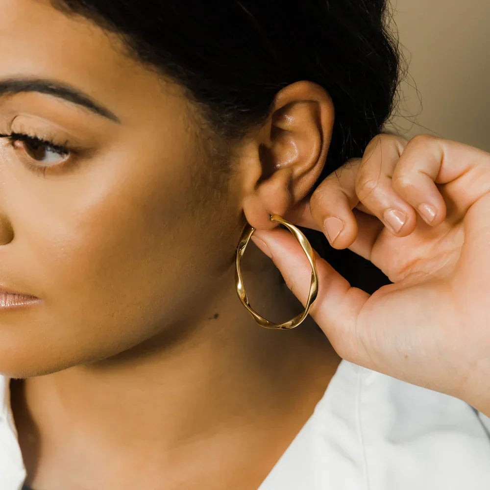 Hiba Hoop Earrings