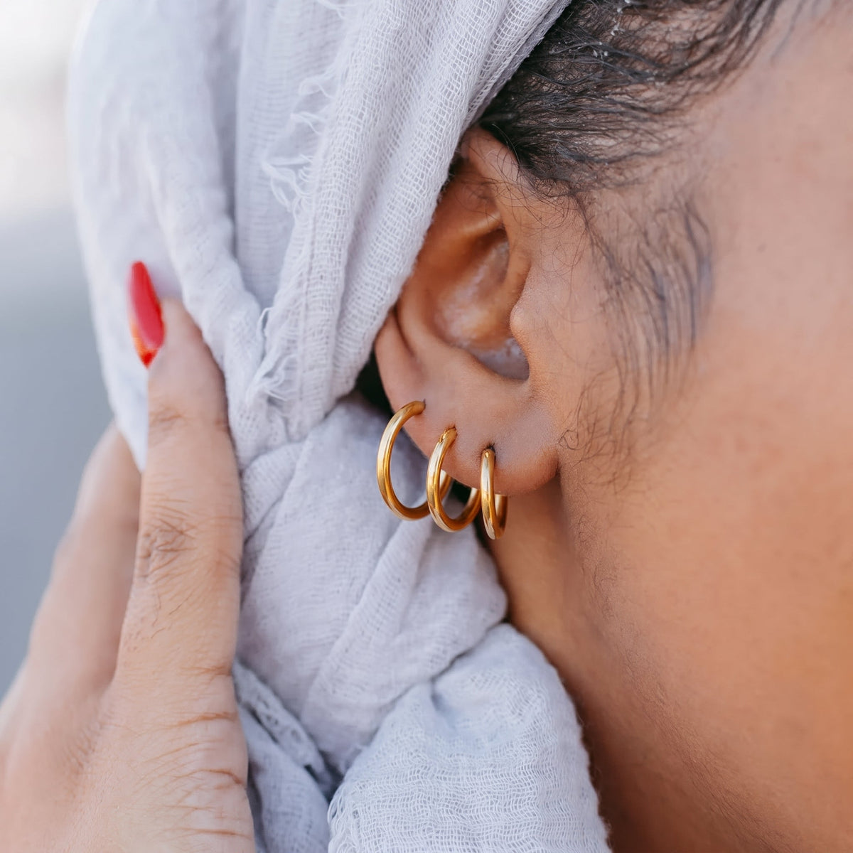 Rawan Earrings Set