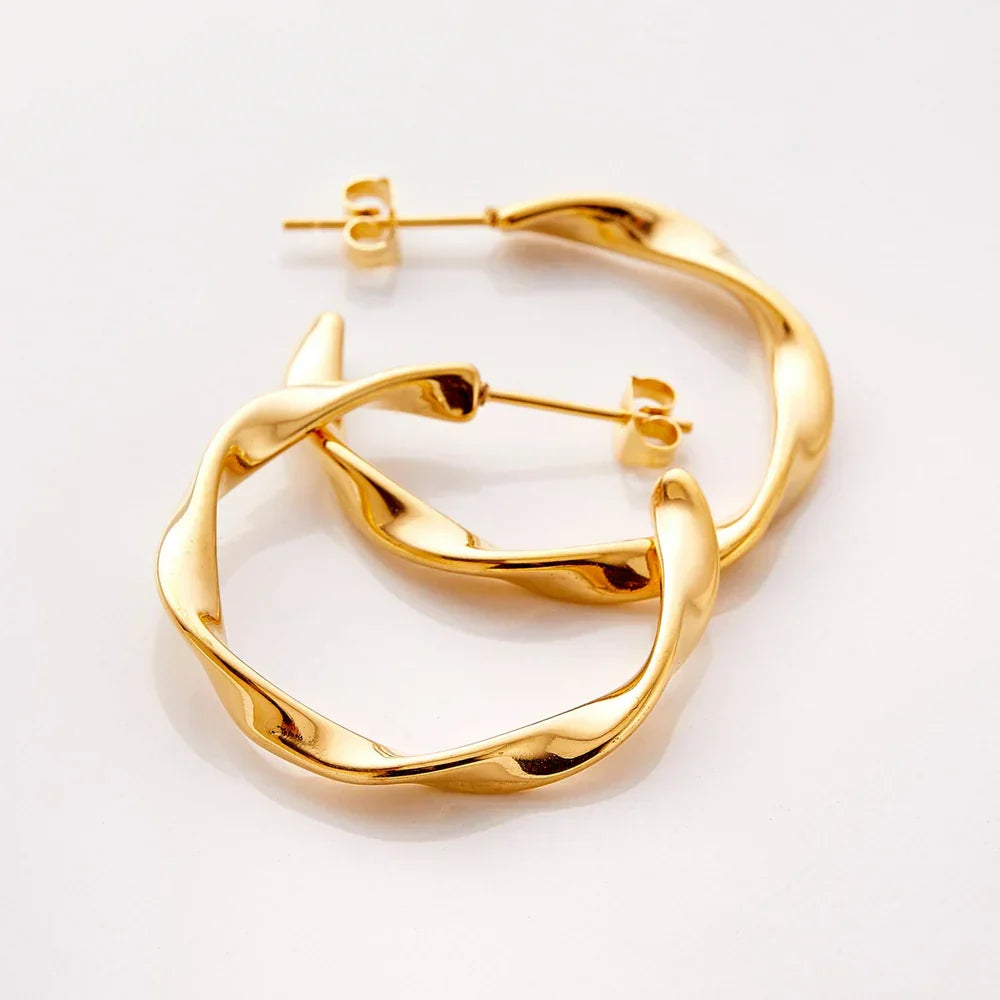 Hiba Hoop Earrings