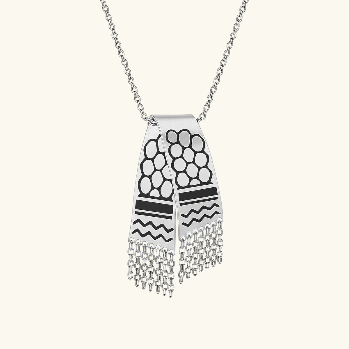 Signature Keffiyeh Necklace