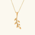 Palestine Olive Branch Necklace