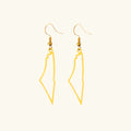Palestine Outline Earrings