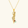 Palestine Key Necklace