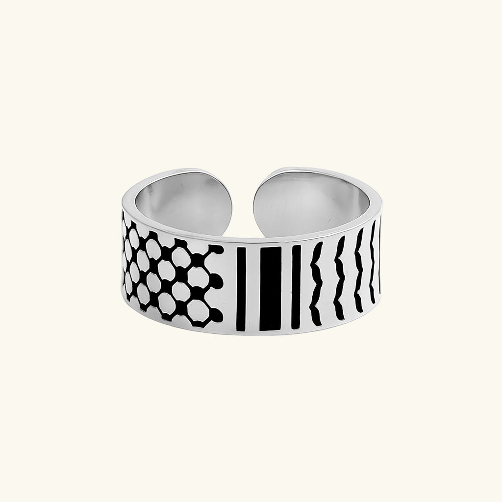 Keffiyeh Ring