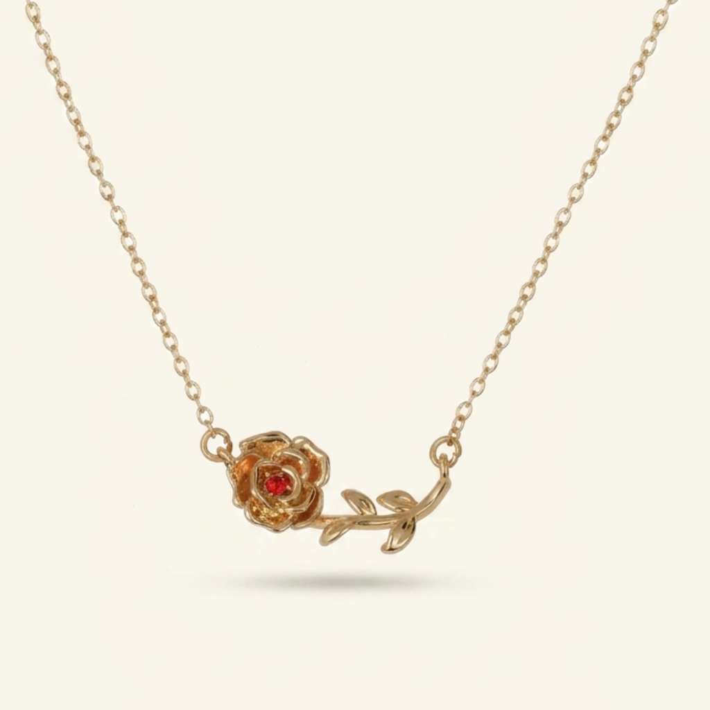 Mini Bloom Birth Flower Necklace