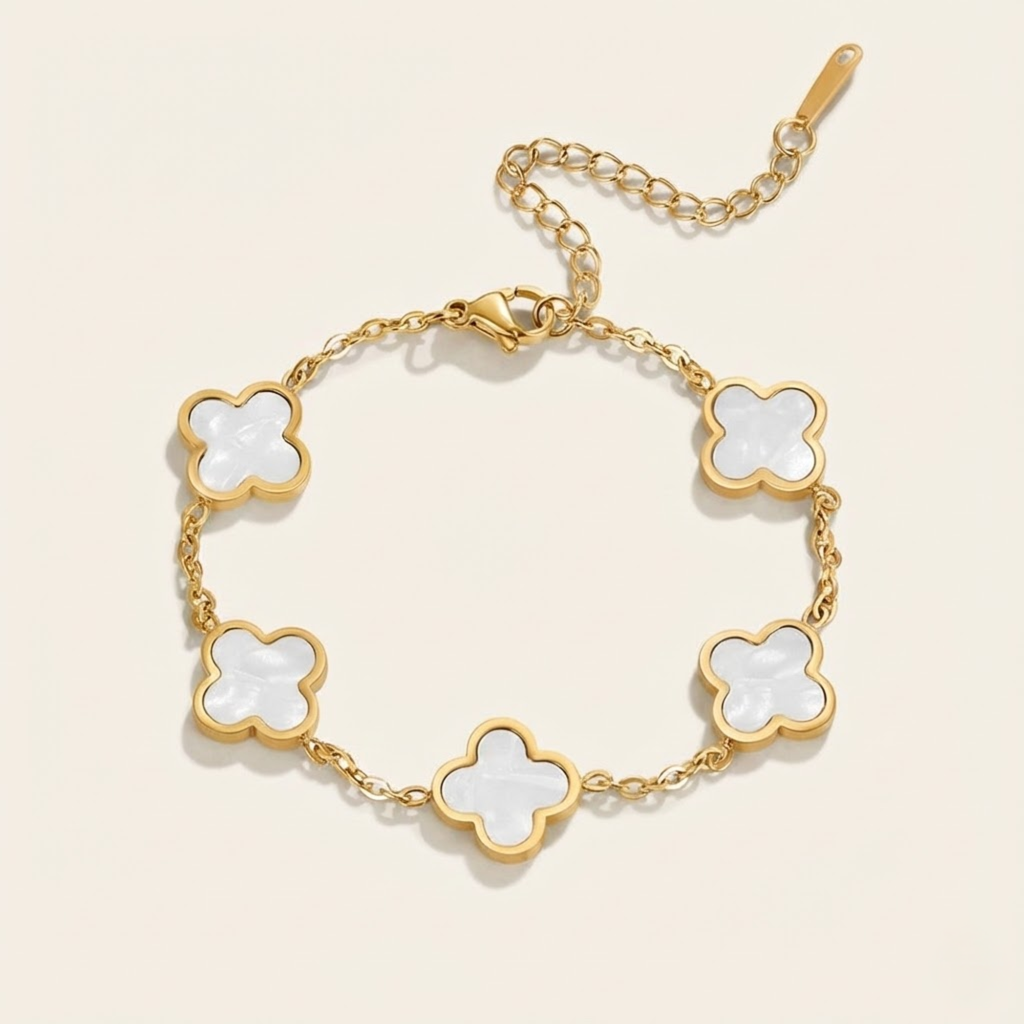 White Clover Bracelet