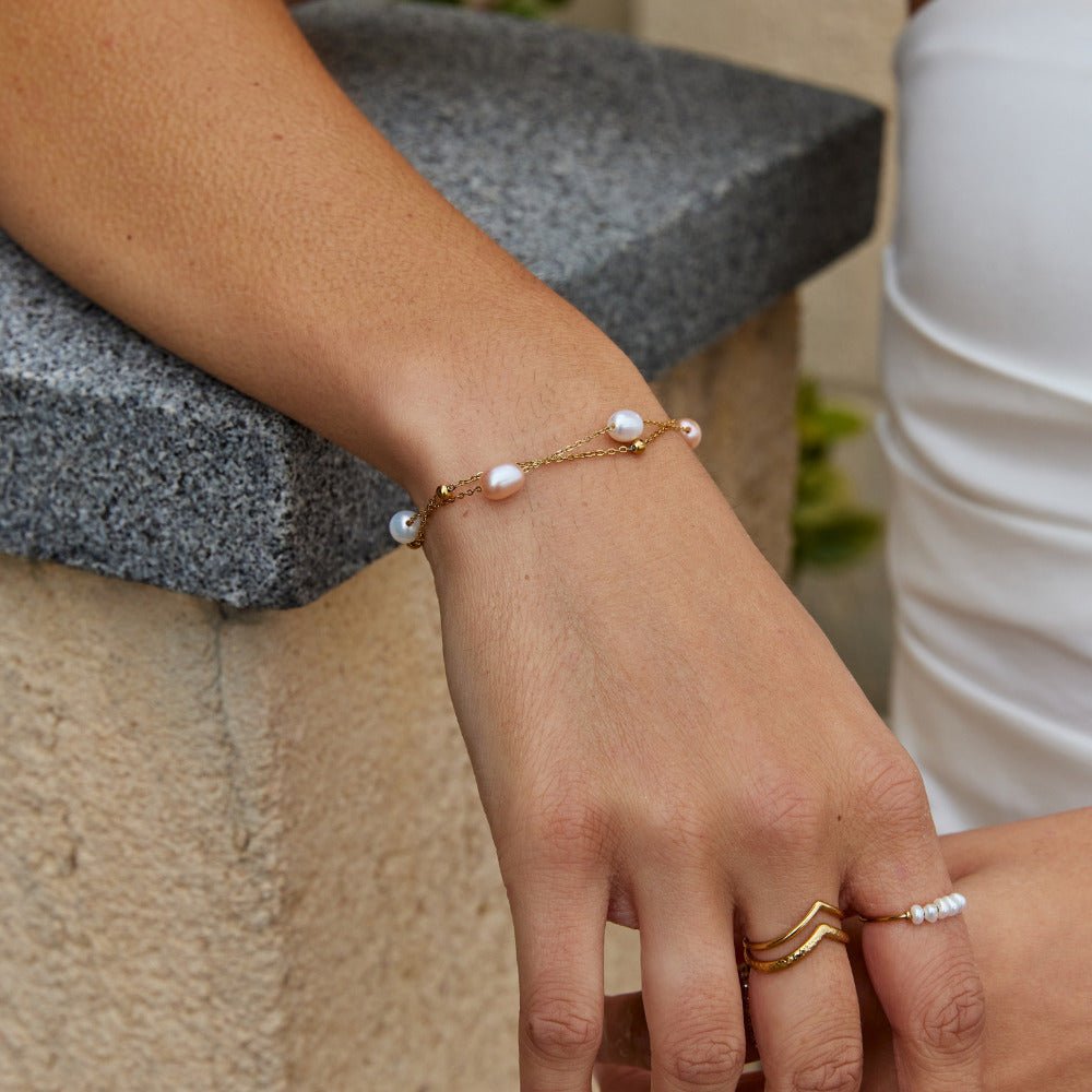 Freshwater Pearl Layering Bracelet