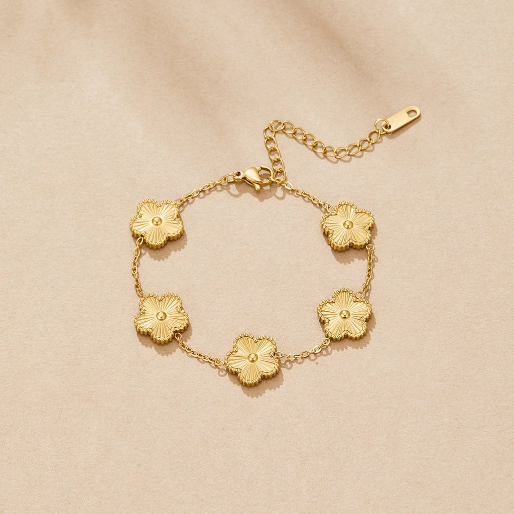 Golden Clover Bracelet