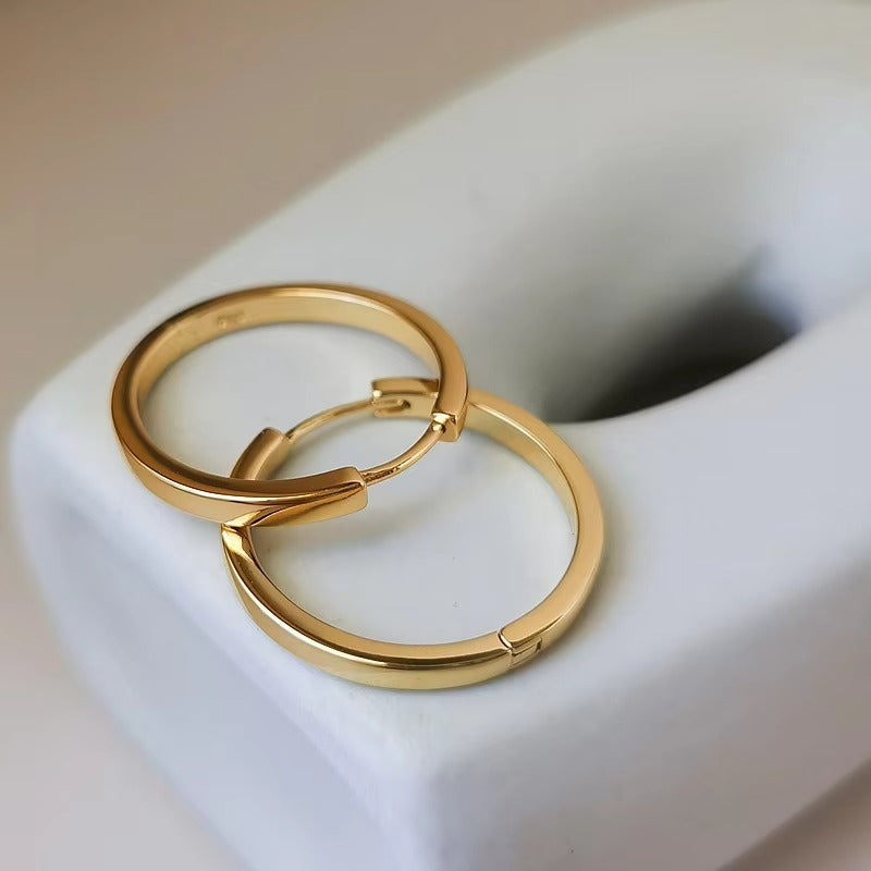 Zayna Round Earrings
